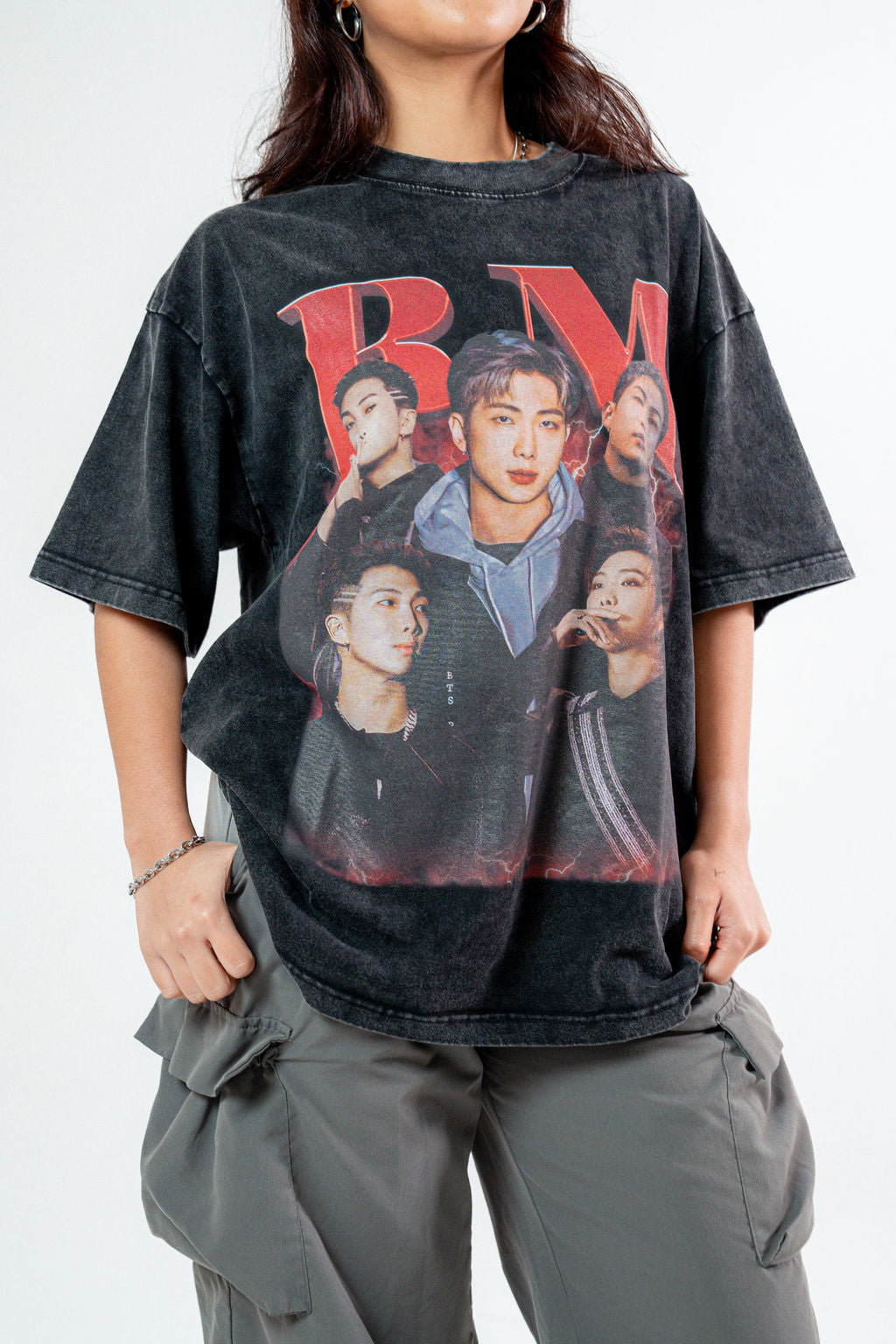 BTS RM Tシャツ Bts shirts rm - TikTok Shop