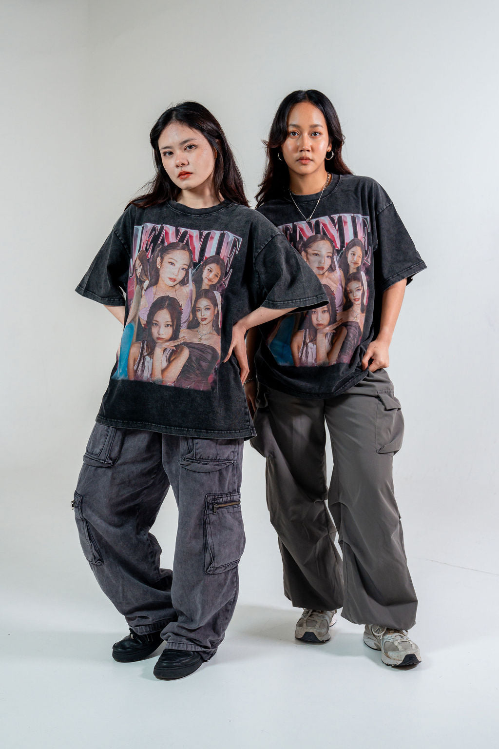 Jin/SUGA/ホビ着用】 BTS NYポップアップ Tシャツ Mサイズ BTS ジンの